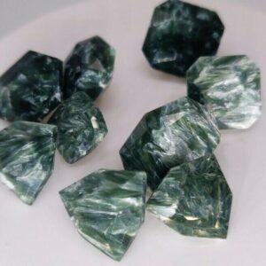 GREAT VALUE LOT 10 pc 45.00 ct SERAPHINITE  -  RUSSIA