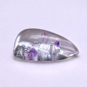 2.70 ct QUARTZ WITH FLUORITE  -  MADAGASCAR