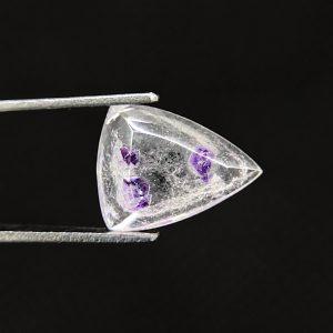 2.30 ct QUARTZ WITH FLUORITE  -  MADAGASCAR