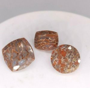 15.20 ct 3 pc AAA QUALITY DINOSAUR BONE  -  USA
