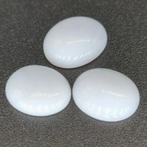3 pc 5.70 ct BLUE LACE AGATE  -  USA