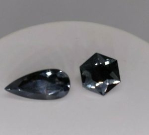 LOT 17.25 ct 2 pc SCHORL  -  BRAZIL