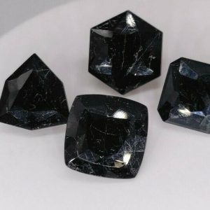 LOT 38.65 ct 4 pc SCHORL  -  BRAZIL