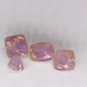 4 pc 1.35 ct COQUIMBITE  -  PERU