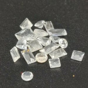 GREAT VALUE LOT 10 pcs 1.90 ct HAMBERGITE  -  MYANMAR