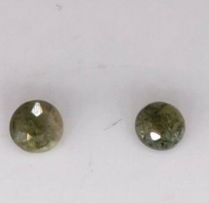 0.20 ct 2 pc MANGANO APATITE HYALITE  -  USA