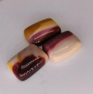 GREAT VALUE LOT 17.40 ct 3 pc MOOKITE  -  AUSTRALIA