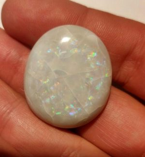 52.57 ct NON DIRECTIONAL MULTI COLOR SEMI GREY OPAL   -  AUSTRALIA