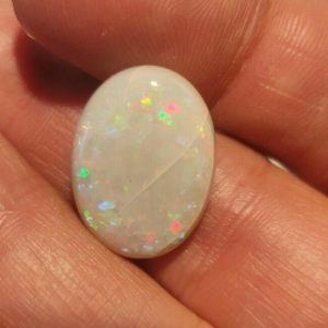 10.65 ct MULTICOLOR SEMI GREY SOLID AUSTRALIAN OPAL  -  AUSTRALIA
