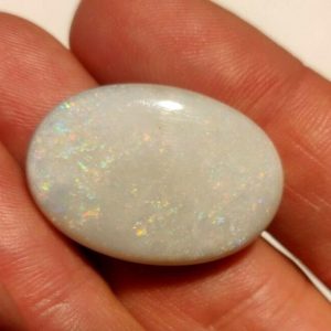 30.17 ct MULTICOLOR SOLID AUSTRALIAN DARK GREY OPAL  -  AUSTRALIA