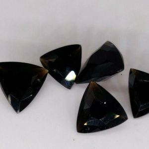 LOT 4.75 ct 5 pc INDOCHINITE TEKTITE  -  INDOCHINA