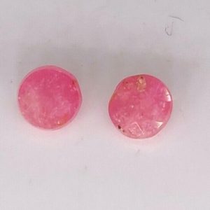 VALUE LOT 2 pc 0.38 ct THULITE  -  NORWAY