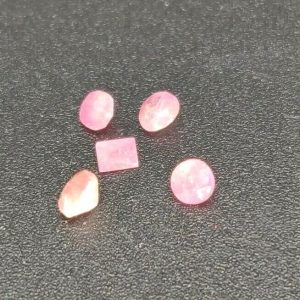 VALUE LOT 5 pc 0.75 ct THULITE  -  NORWAY