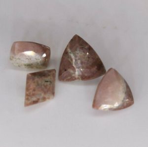 4 pc 4.28 ct WICKENBURGITE  -  USA