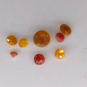 LOT 9 pc 2.18 ct MIX MIMETITE  -  CHINA