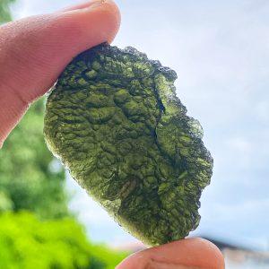 75 ct 15 gr MOLDAVITE - CZECH REPUBLIC