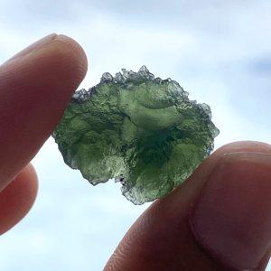 21.43 ct 4.28 gr MOLDAVITE - CZECH REPUBLIC