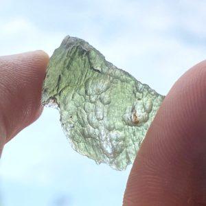 10.7 ct 2.14 gr MOLDAVITE - CZECH REPUBLIC
