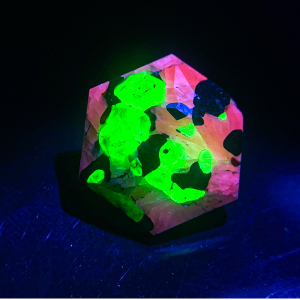 12.17 ct TriGem Franklinite Willemite Zincite - USA