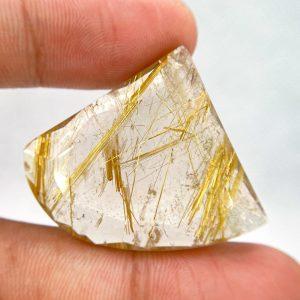 70.12 ct GOLDEN RUTILE IN QUARTZ  -  BRAZIL